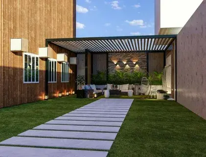 تصميم الحدائق الخارجية